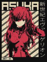 Asuka Evangelion - Asuka Poster Anime Unisex T-Shirt