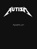Autism Metallica parody, funny autism, neurodivergent Unisex T-Shirt - Image 7