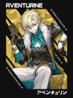 Aventurine - Honkai Star Rail V.1 white ver Unisex T-Shirt