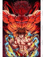 Baki The Grappler, Yujiro Hanma, Demonback Unisex T-Shirt