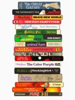 Banned Books Stack 1 Unisex T-Shirt