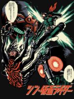 Batta X Aug - Shin Kamen Rider Unisex T-Shirt