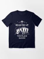 Beam Me Up, This Place Sucks! - Robin's Shirt Unisex T-Shirt - Image 3