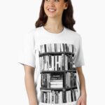 Black and White Books Unisex T-Shirt