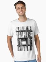 Black and White Books Unisex T-Shirt