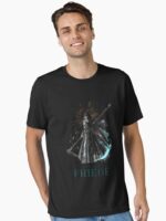 Blackflame Sister Friede and the Scythe of the Forlorn Unisex T-Shirt - Image 2