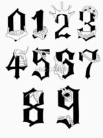 Bleach numbers Unisex T-Shirt