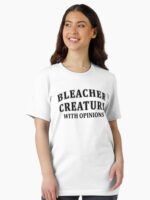 Bleacher creature with opinions, funny Sports,Game Day Unisex T-Shirt