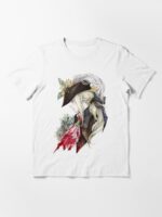 Bloodborne Lady Maria LiuYu Art Unisex T-Shirt - Image 3