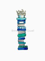 Blue Book Stack Unisex T-Shirt