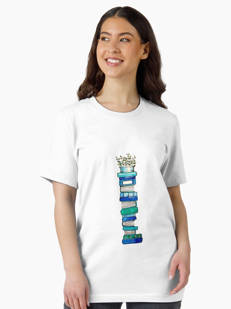 Blue Book Stack Unisex T-Shirt