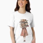 Book Addict Girl Unisex T-Shirt