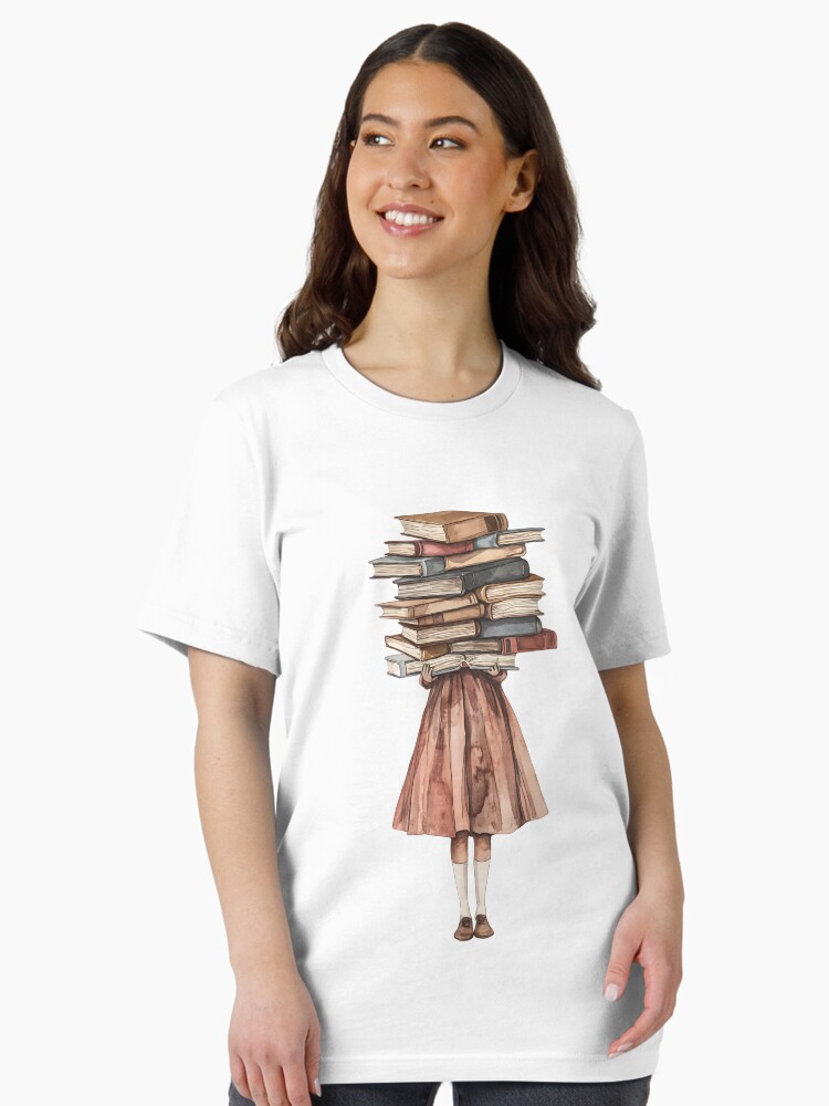Book Addict Girl Unisex T-Shirt