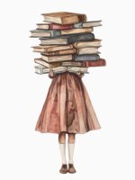 Book Addict Girl Unisex T-Shirt