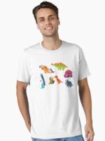 BOOK DINOSAURS Unisex T-Shirt