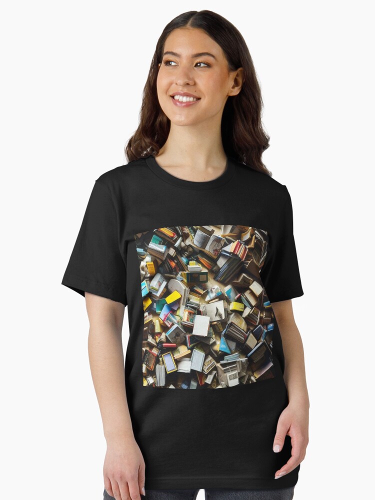 Book Files Boxes Pile Unisex T-Shirt