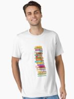 Book Tower: my to be read pile Unisex T-Shirt