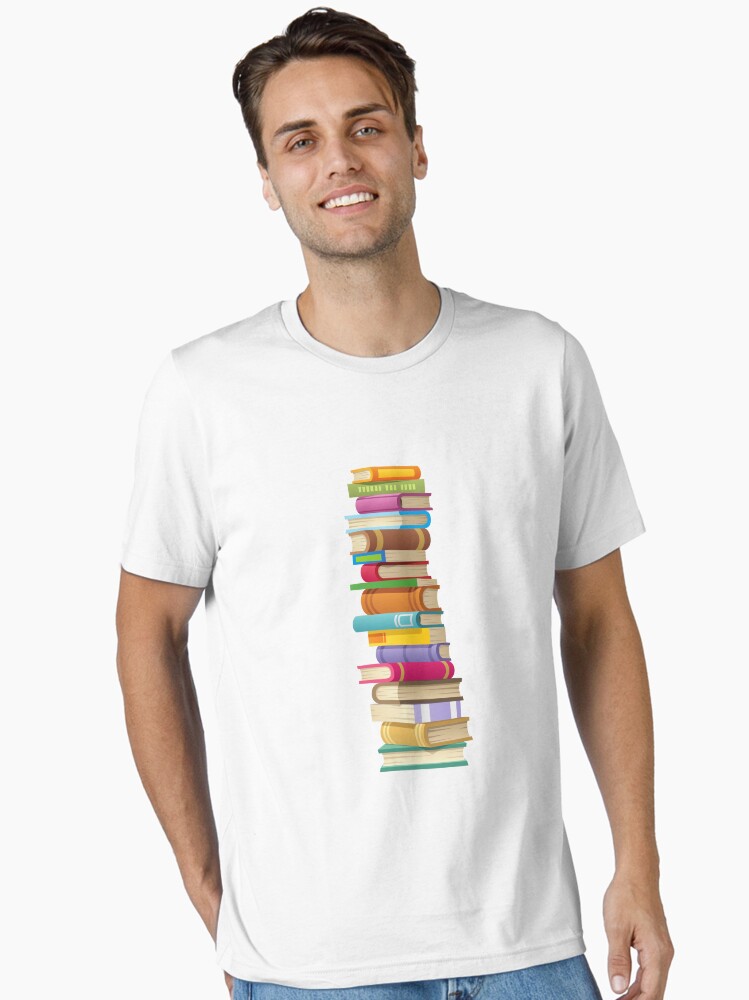 Book Tower: my to be read pile Unisex T-Shirt