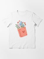 Book with flowers Unisex T-Shirt