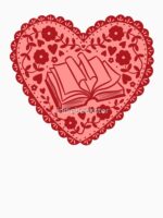 Bookish heart Unisex T-Shirt