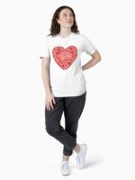 Bookish heart Unisex T-Shirt