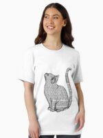Books and cats and books and cats Unisex T-Shirt