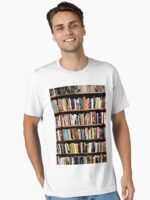 Books on the shelves Unisex T-Shirt