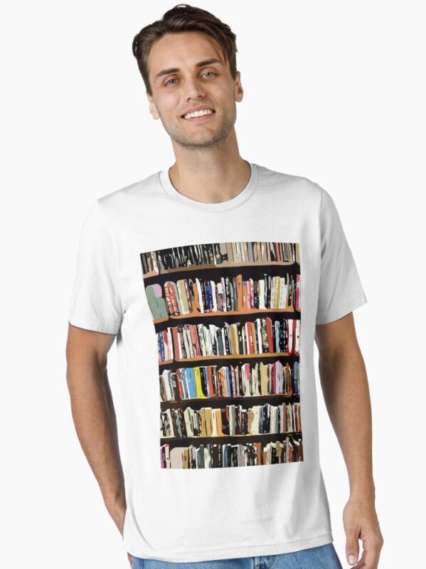 Books on the shelves Unisex T-Shirt