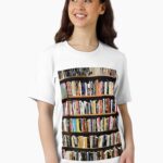 Books on the shelves Unisex T-Shirt
