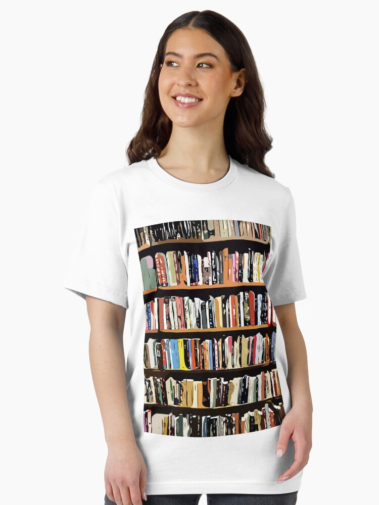 Books on the shelves Unisex T-Shirt