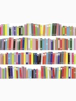 Bookshelf Pattern for Book Nerds Unisex T-Shirt