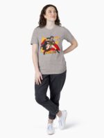 Brave warrior in action Unisex T-Shirt