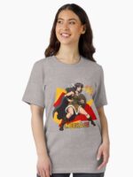 Brave warrior in action Unisex T-Shirt