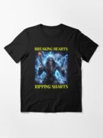 Breaking Hearts Ripping Sharts Oddly Specific Unisex T-Shirt - Image 3