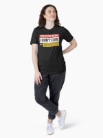 Breaking News: I Don't Care Funny Sacarsm Shirt Unisex T-Shirt - Image 4