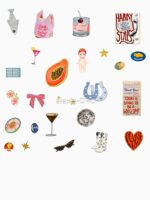 Bullet Journal sticker set Girly vibes Unisex T-Shirt