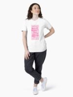 Buy me books and tell me I'm pretty guest check pink Unisex T-Shirt