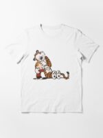 Calvin And Hobbs Dance Unisex T-Shirt - Image 3