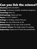 Can you lick the science Unisex T-Shirt - Image 7