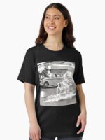 Car art Unisex T-Shirt - Image 2