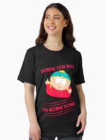 Cartman Screw you guys Unisex T-Shirt - Image 2