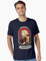 Castlevania Lisa Tepes Floral Portrait Unisex T-Shirt