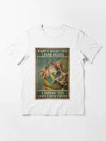 Cat That's What I Do I Read Books I Drink Tea And Know Things Unisex T-Shirt