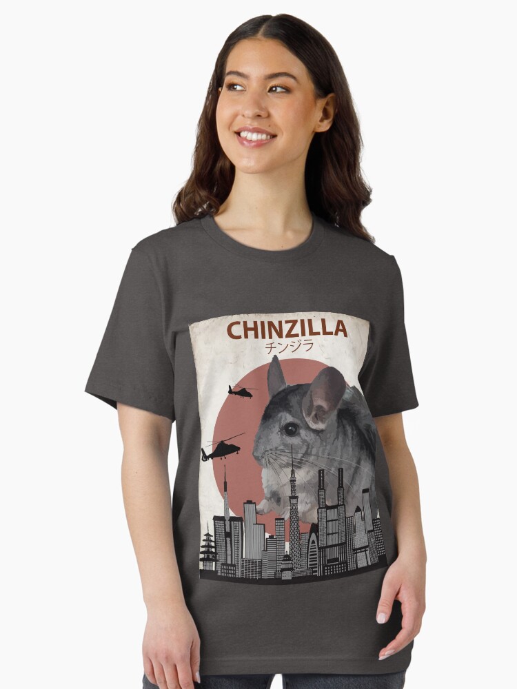 Chinzilla - Giant Chinchilla Monster Unisex T-Shirt Chinzilla - Giant Chinchilla Monster Unisex T-Shirt