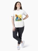 Chocobo & Vivi Final Fantasy 9 Unisex T-Shirt - Image 4