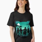 Chomusuke Silhouette Unisex T-Shirt