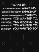 Chop Suey Parody Lyrics Unisex T-Shirt - Image 7