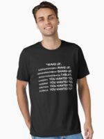 Chop Suey Parody Lyrics Unisex T-Shirt - Image 2