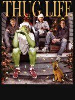 Christmas Thug Life Unisex T-Shirt - Image 7