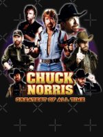 Chuck Norris GOAT Unisex T-Shirt - Image 7